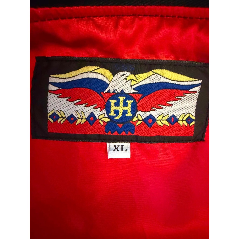 Vintage Looney Tunes Jeff Hamilton Varsity Jacket 90s Mens Large (Made in USA) - Picture 10 of 14